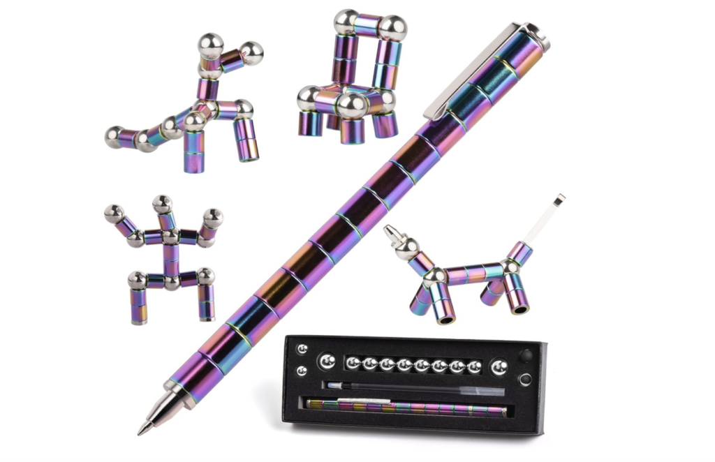 magic magnetic pen gift set, funny stocking stuffers